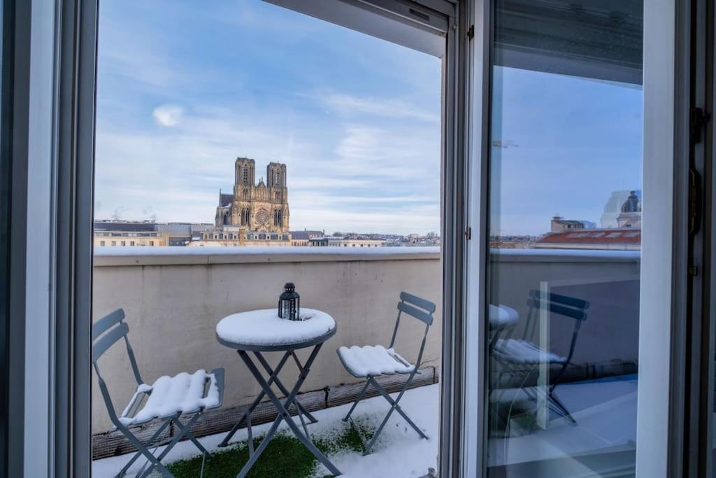 Le Clovis - Cathedrale Daire Reims Dış mekan fotoğraf